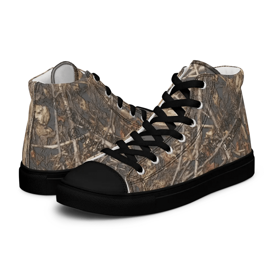 Women's High Top Canvas Shoes - Dead Split - It Happennnns Camo product image (10)