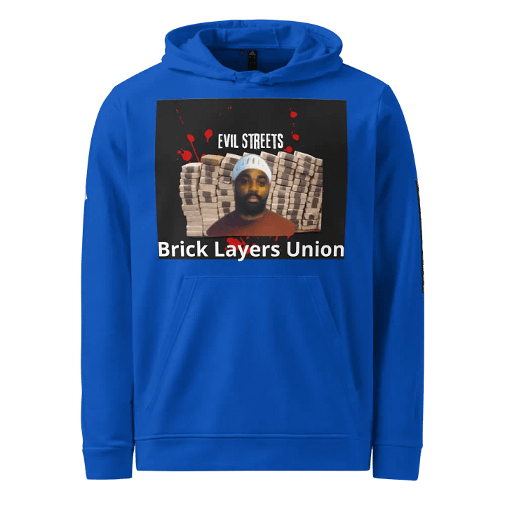 Aaron Jones Adidas Blue Brick Layers Union Hoodie product image (1)