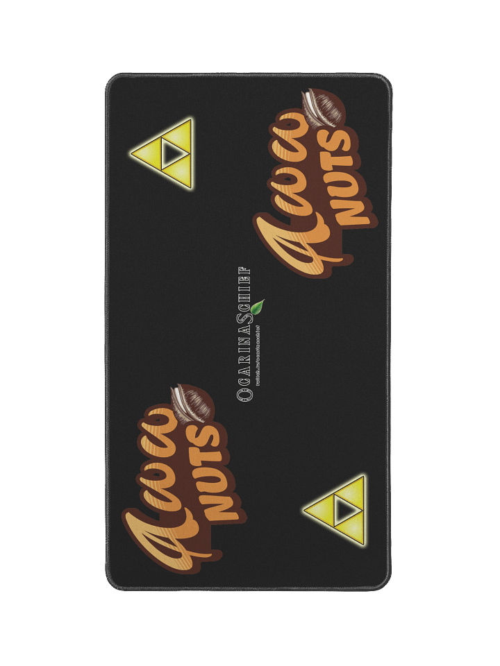 Aww Nuts Desk Mat 12" x 22" product image (1)