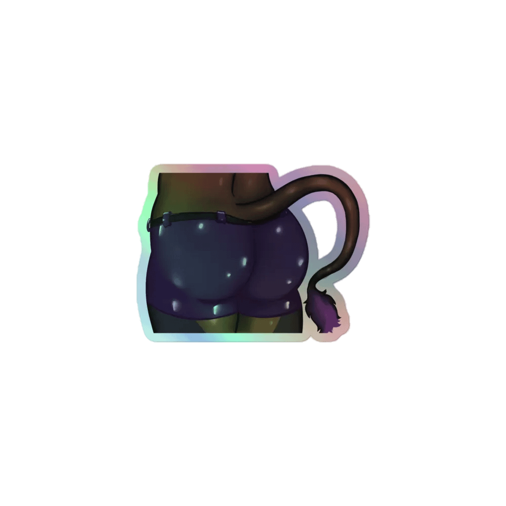 "Bull A$$" Holographic Sticker product image (1)