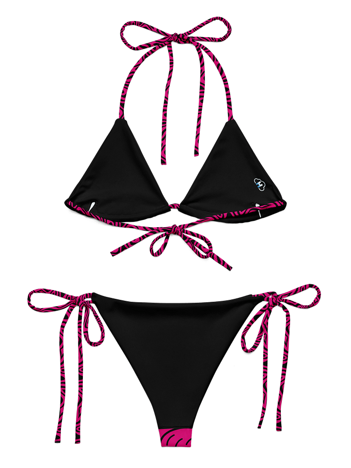 Wild pink-Recycled String Bikini product image (2)