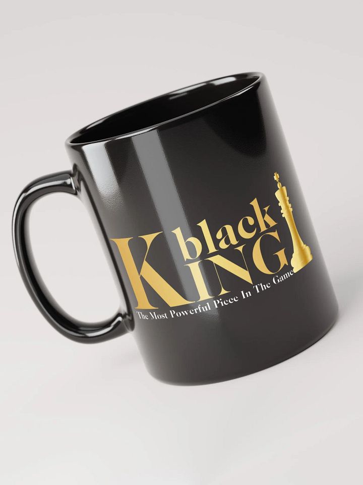 Black King Black Glossy Mug product image (1)