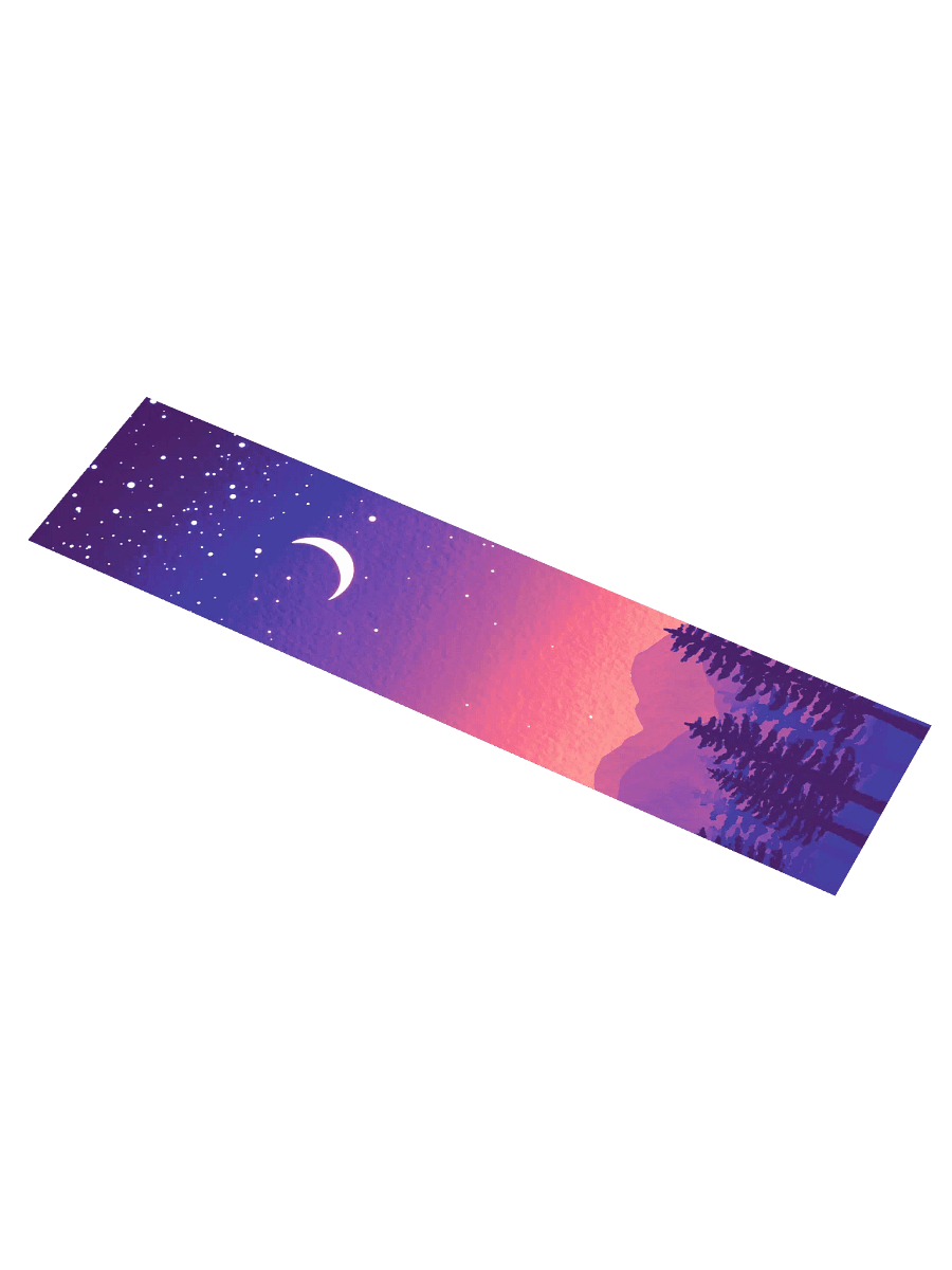 Lavender Sunset - 15" sticker product image (3)