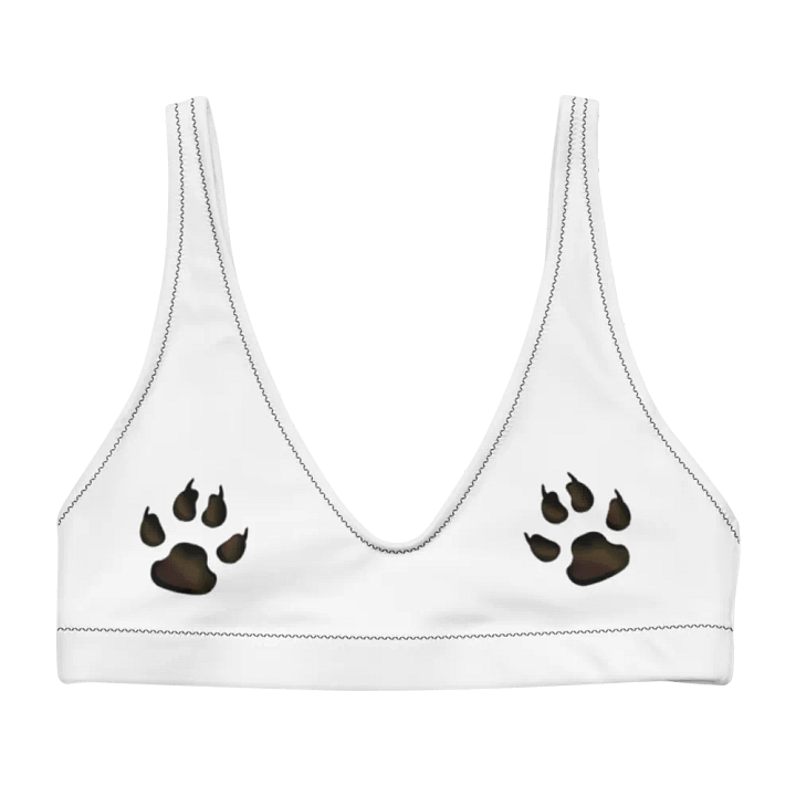 Pawsome Recycled Bikini Top product image (1)