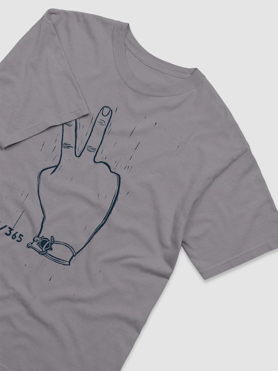 Linocut Peace Short Sleeve Shirt product image (2)