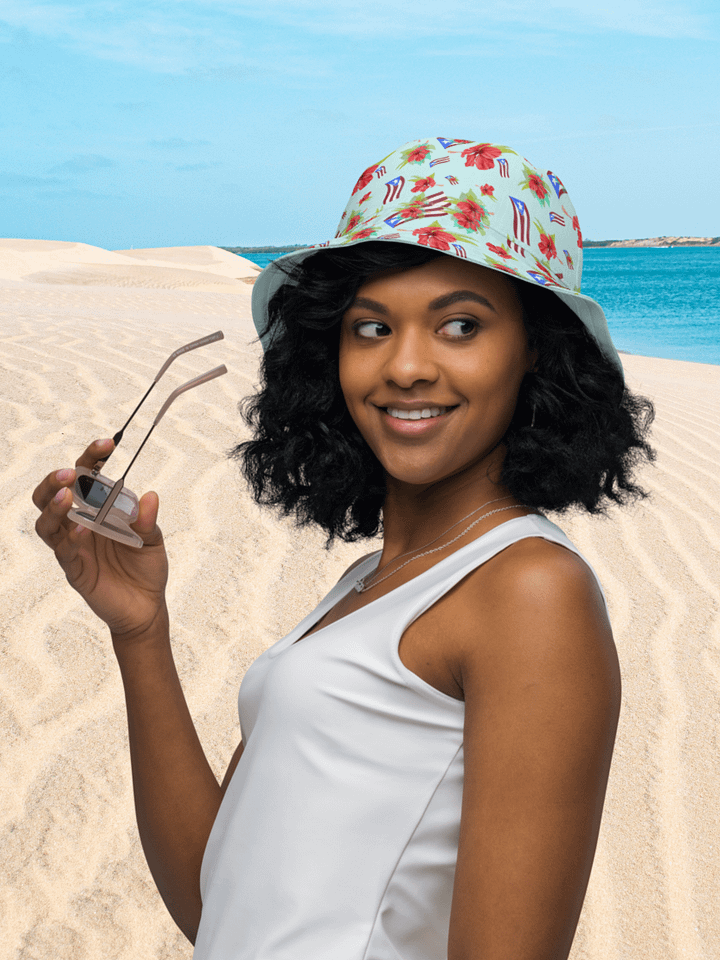 Puerto Rican Pride All-Over Print Bucket Hat product image (1)