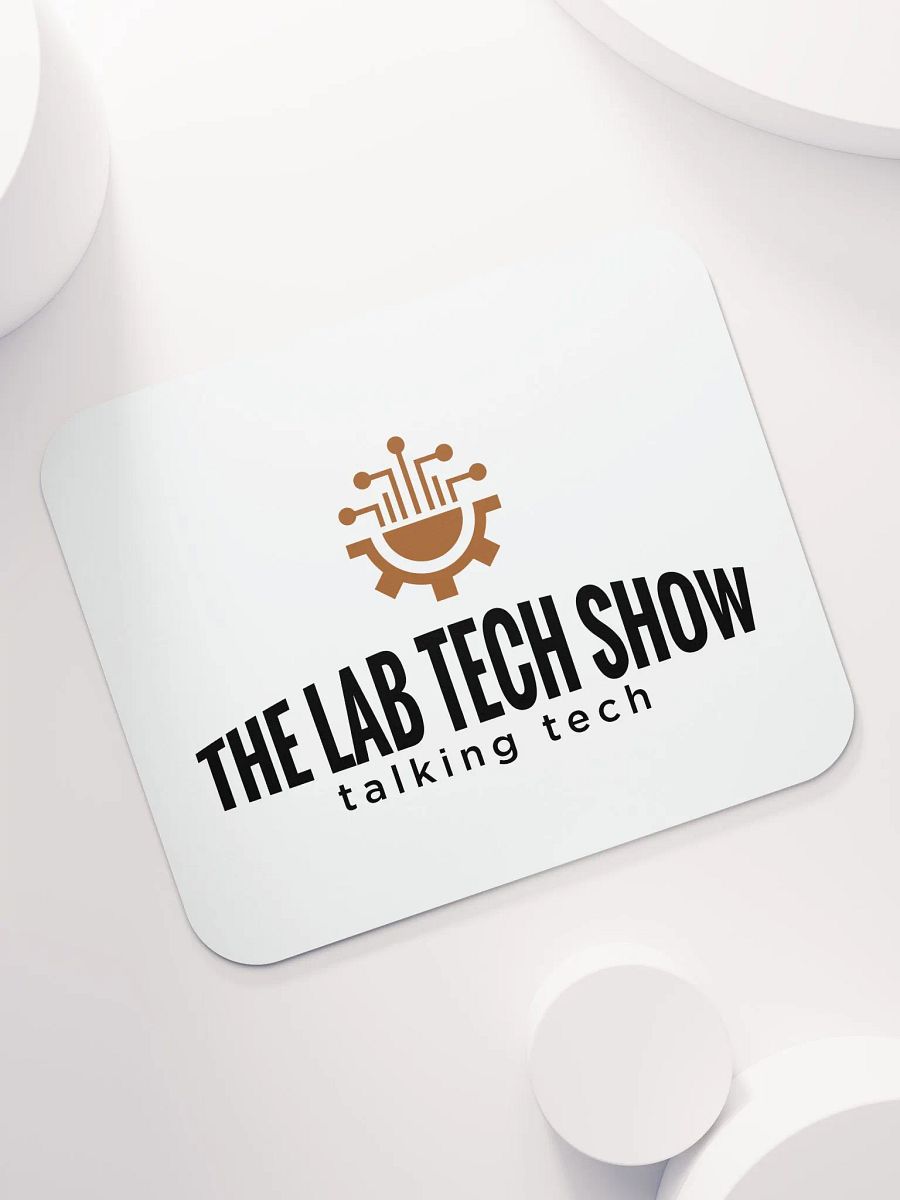 Lab Tech Show Mouse Pad Brown, Black, & White product image (7)