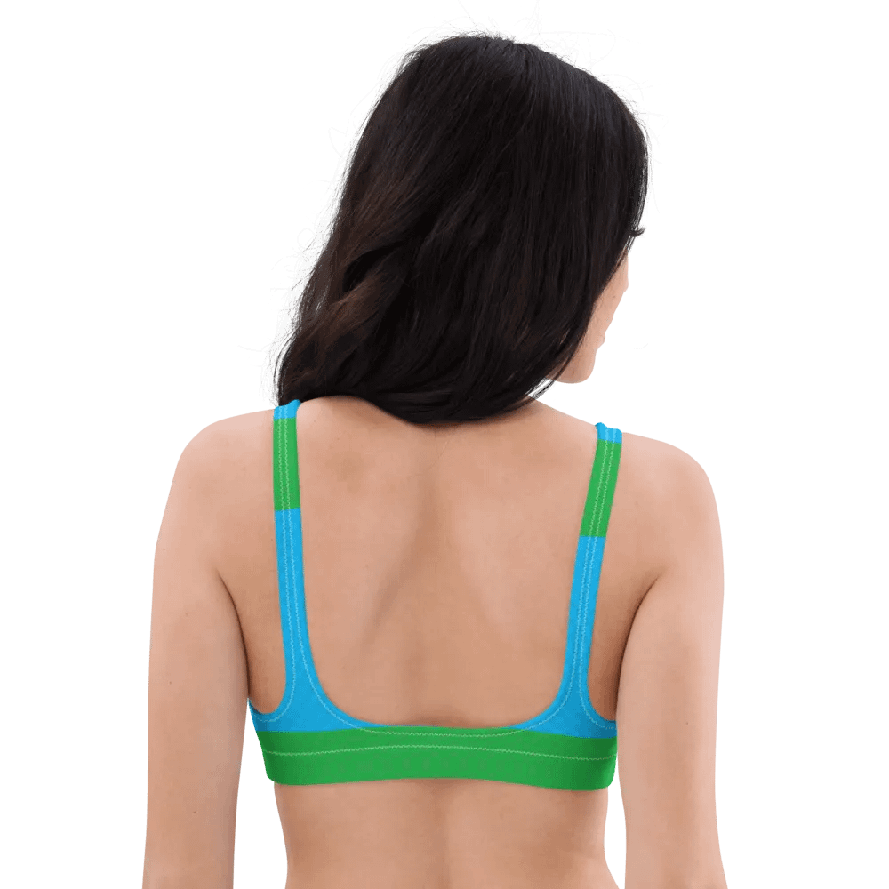 8-Bit Recycled Padded Bikini Top product image (4)
