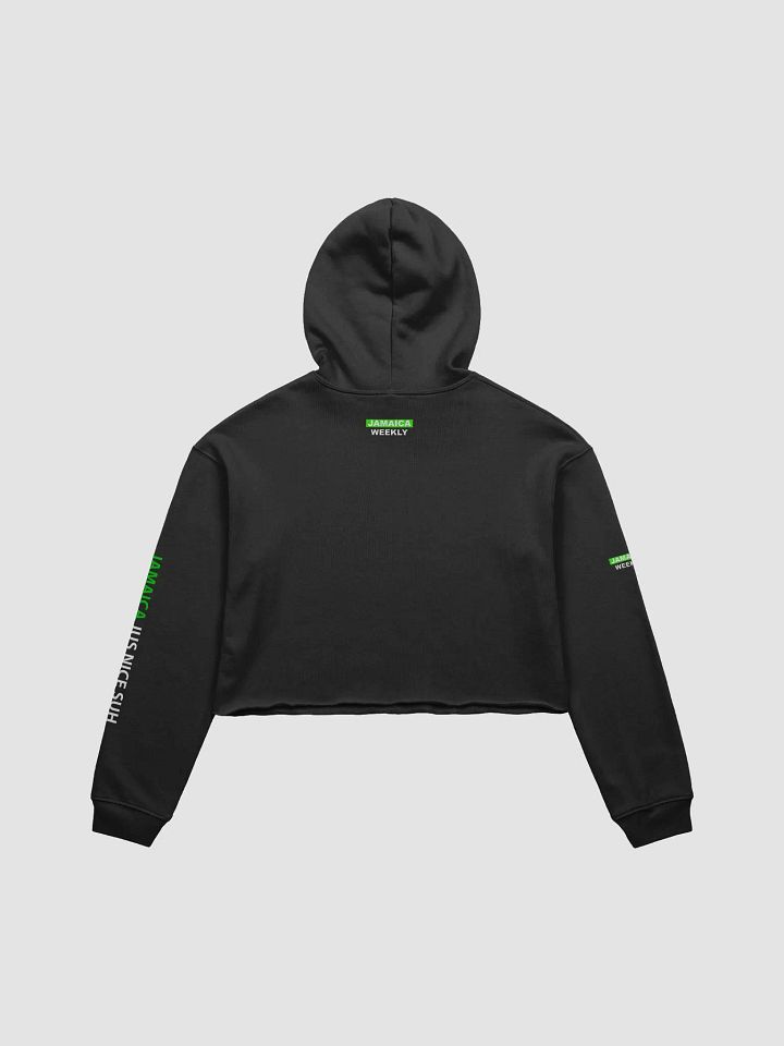 Jamaica Weekly Canvas Fleece Crop Hoodie product image (2)