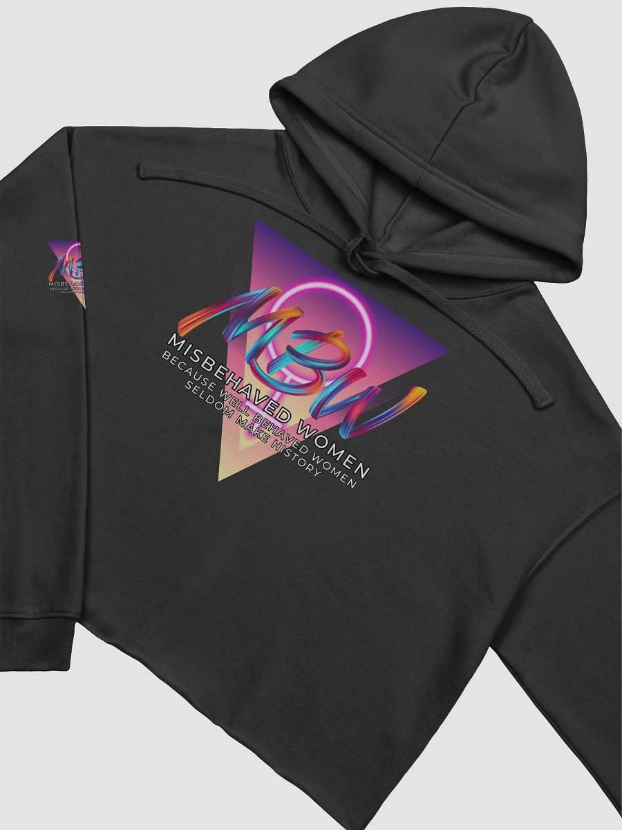 Misbehaving Women Redux Crop Hoodie product image (11)
