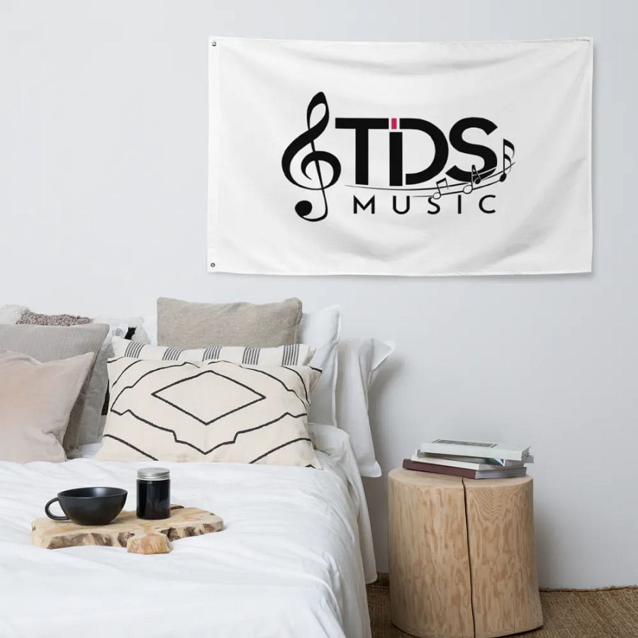 Exclusive TDS Music All-Over Print Flag - 34.5x56in Polyester with Music Design product image (5)