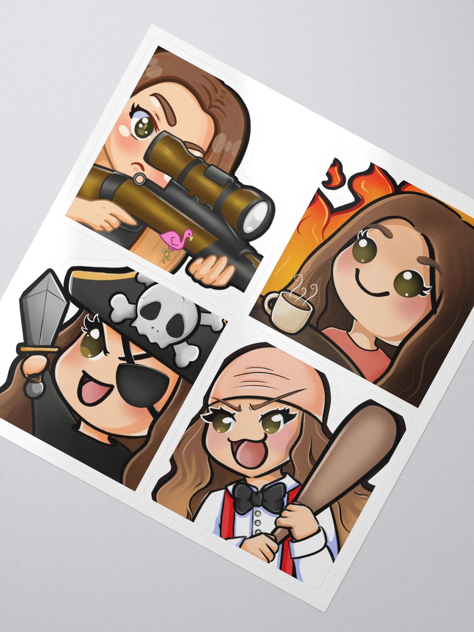 Emote Sticker Pack 1 product image (2)