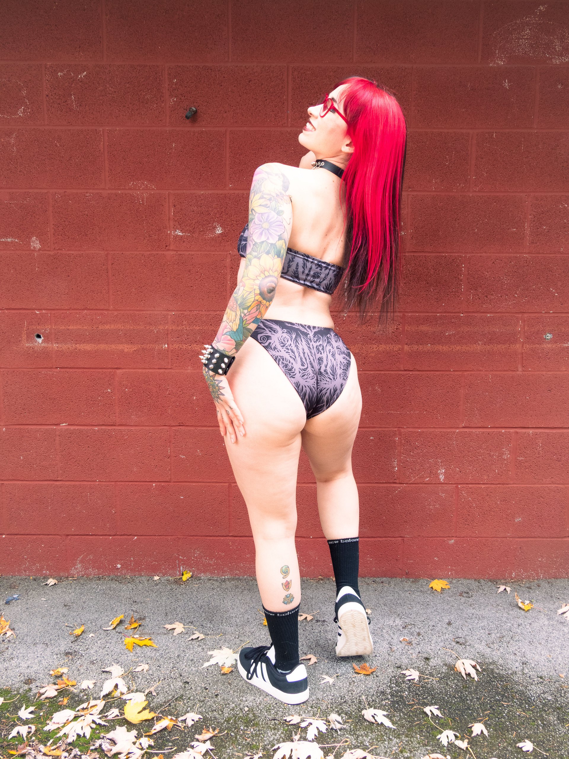 Sunfyre Gray Metal Logo Bikini product image (12)