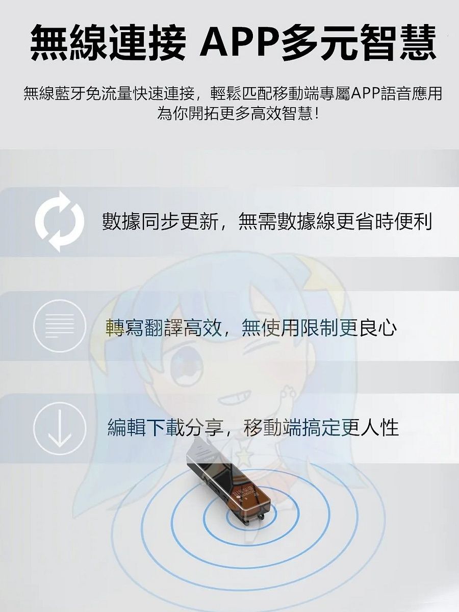 【SVR】PRO 智慧AI錄音筆旗艦版｜呈星 product image (4)