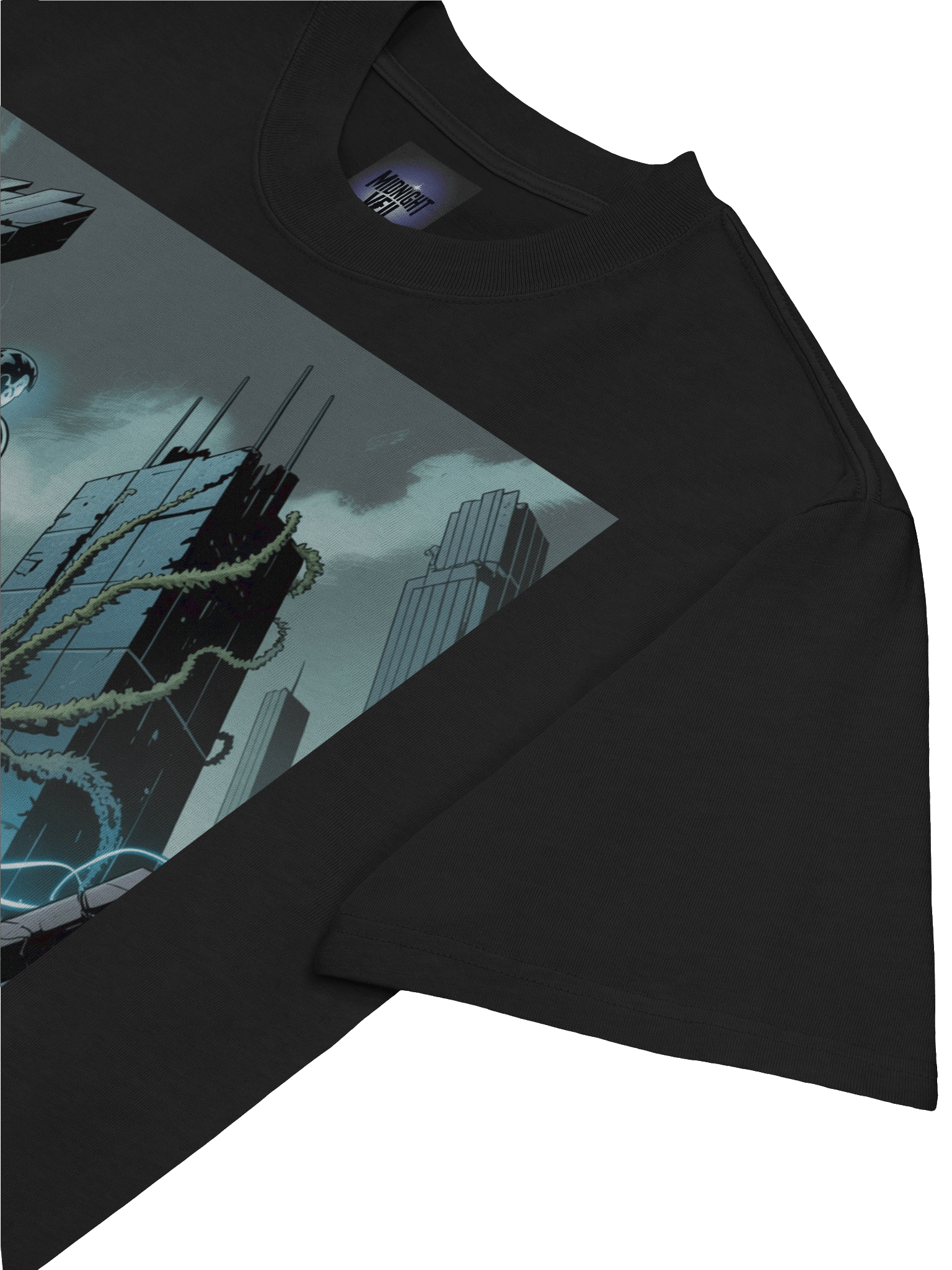 Eternal Dominion: Apocalypse Inspired Oversized Faded T-Shirt product image (7)