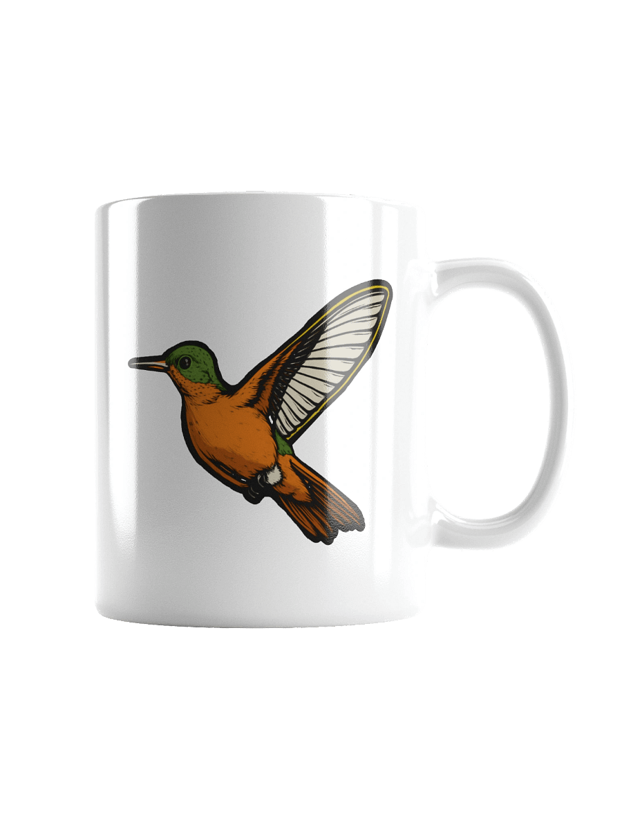 Vibrant Cinnamon Hummingbird Flight Mug product image (2)