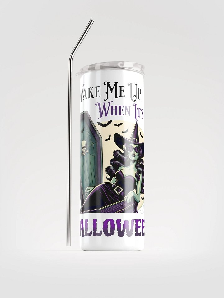 Witchy Halloween Stainless Steel Tumbler product image (1)