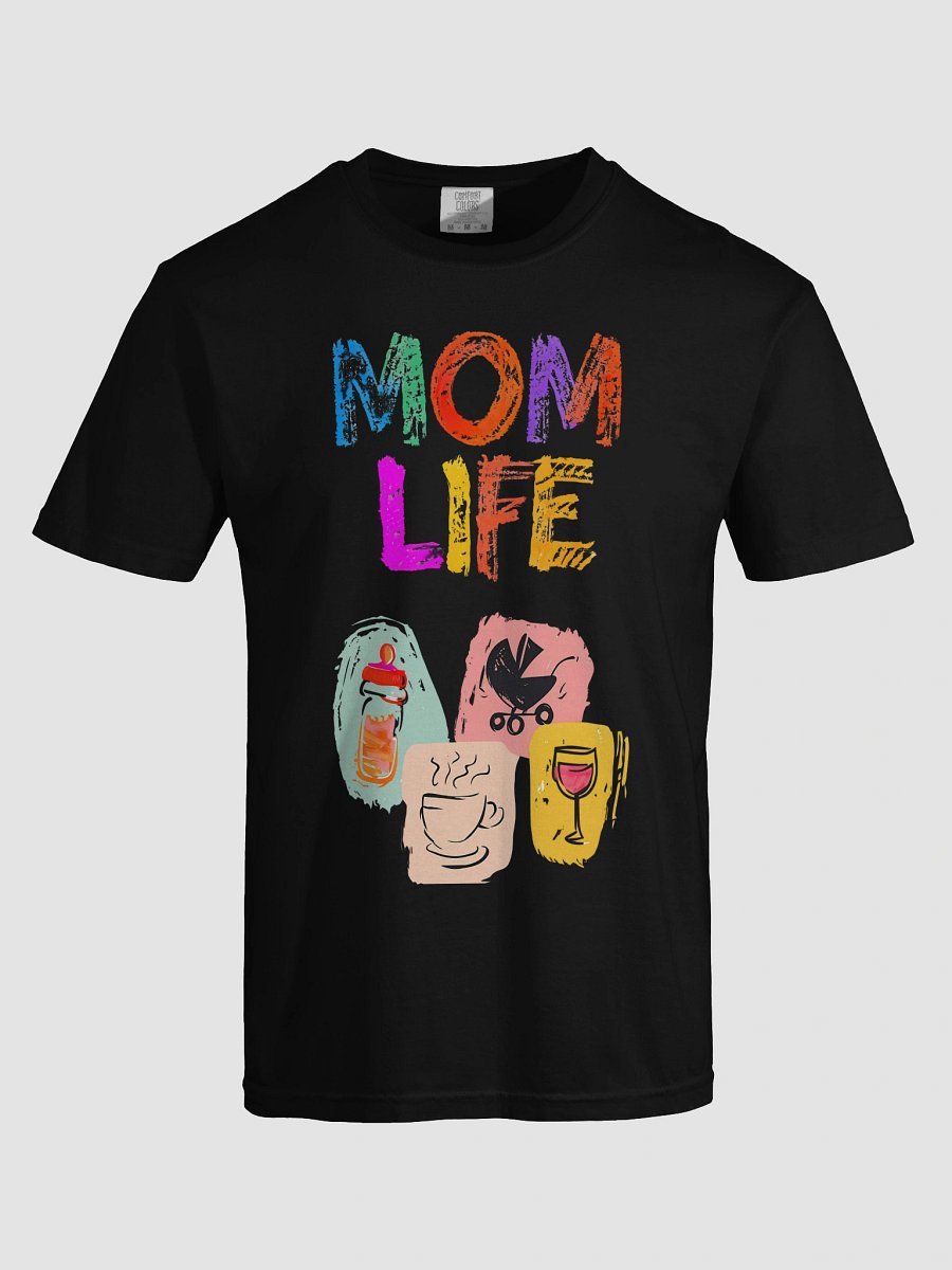 Mom Life Illustrated Comfort Color 1717 T-Shirt product image (35)