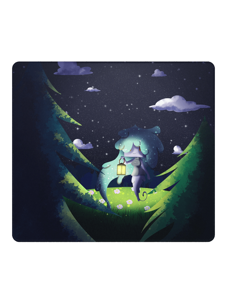 Cute Chibi Ghost Gaming Mouse Pad product image (4)