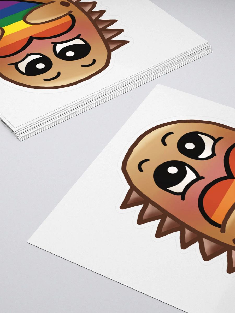 Potaytosaurus Pride Love Sticker product image (12)