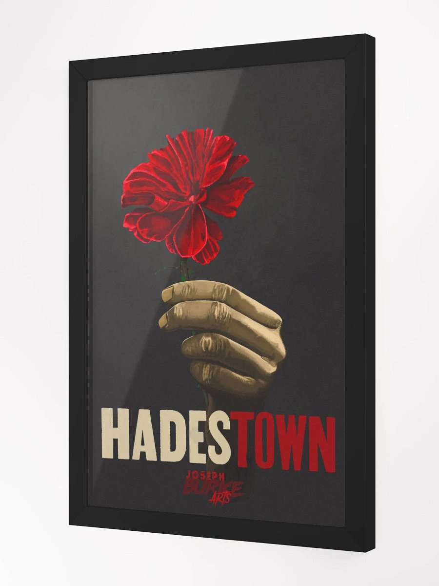 Wait For Me Red Carnation Framed Art product image (1)