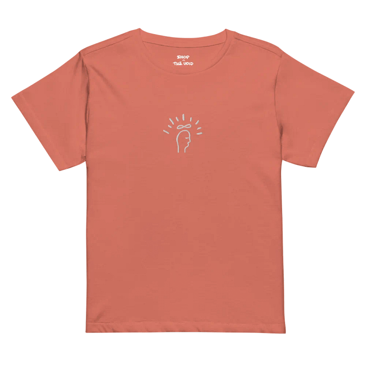 Magic Mind (white) embroidered waist length t-shirt product image (21)