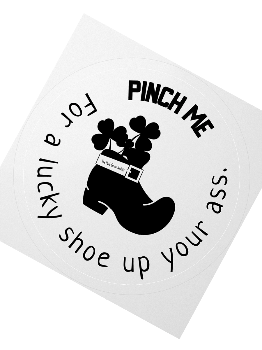 Lucky Shoe Black - Sticker product image (2)