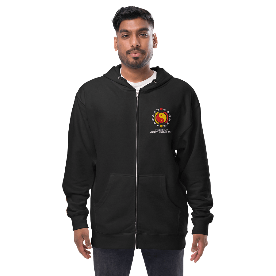 Sifu Nate Wing Chun & Jeet Kune Do Embroidered Zip Hoodie product image (3)