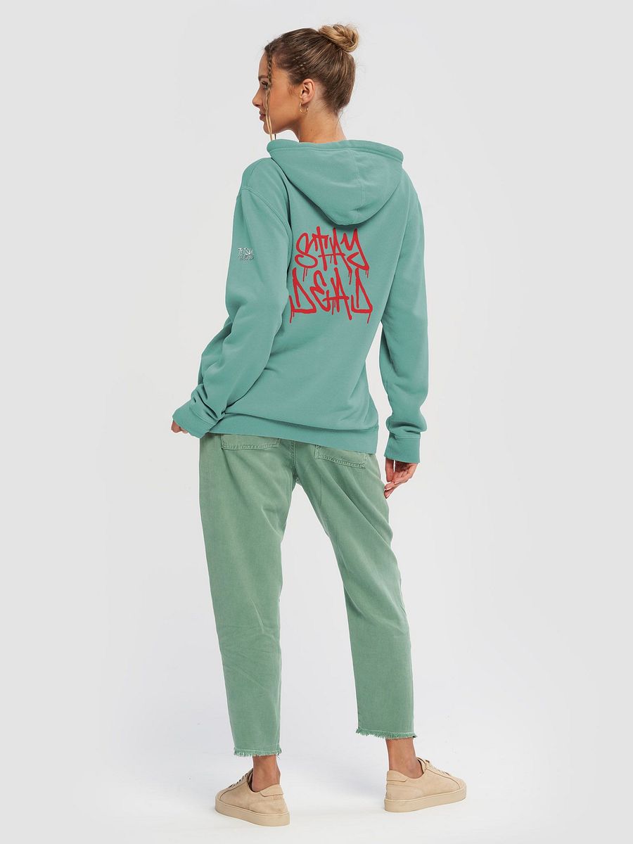 Zombie Gang Independent Trading Co. Pigment Dyed Hoodie product image (36)
