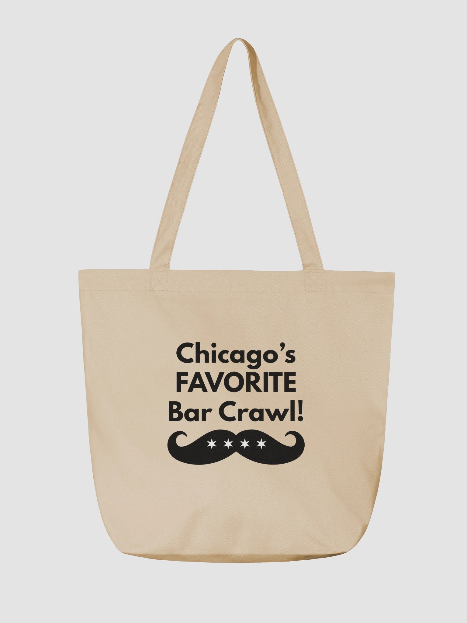 The Mustache Crawl Tote Bag product image (2)