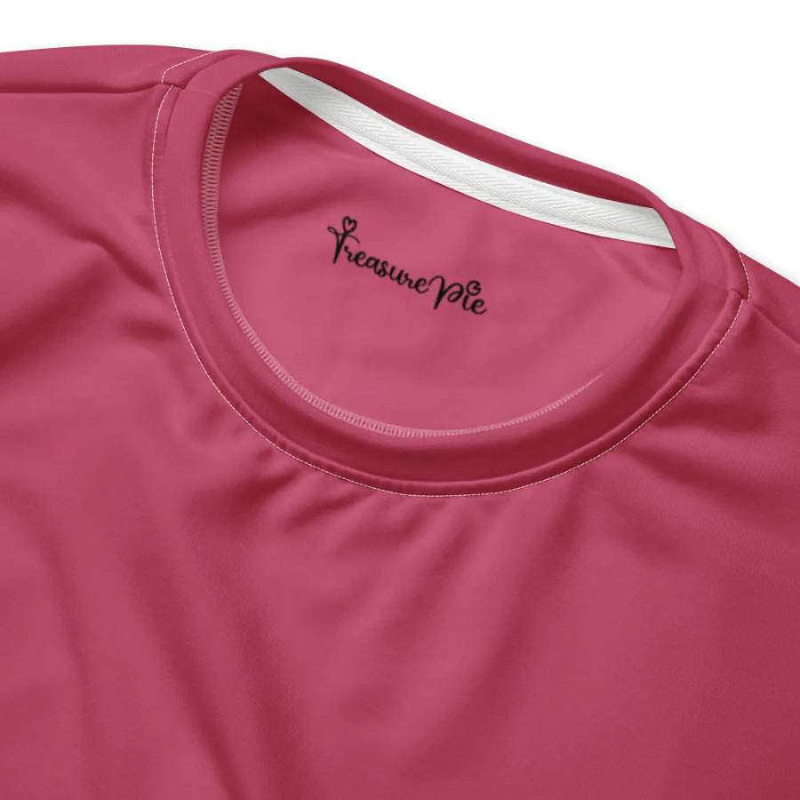 Plain Vibrant Red Soft Summer Unisex Recycled Polyester Heavyweight Premium Sweatshirt by Treasure Pie product image (4)