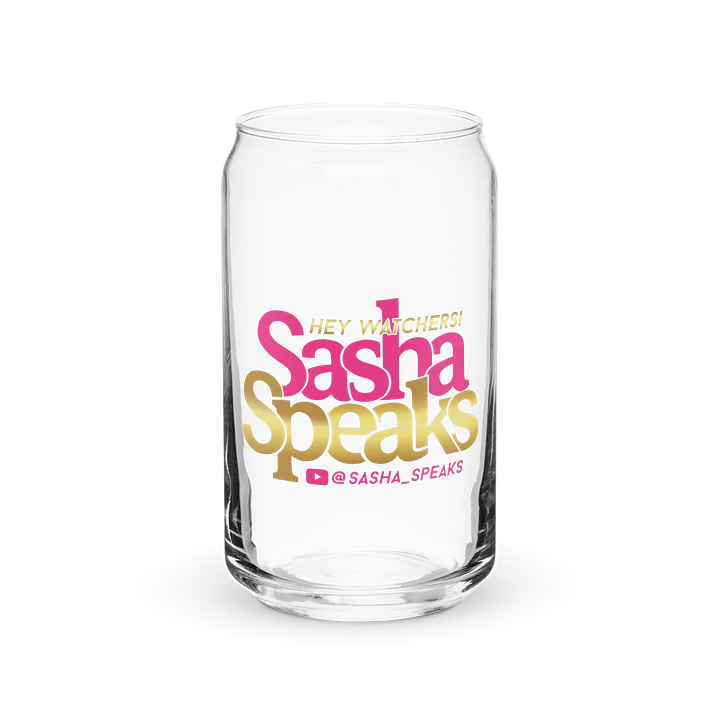 Sasha Speaks Can-Shaped Glass product image (2)