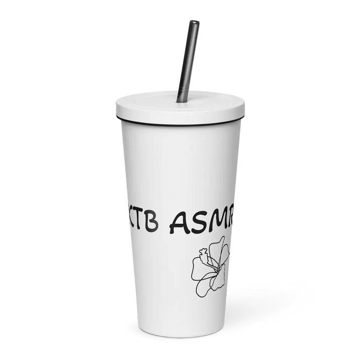 KTB ASMR TUMBLER WITH STRAW product image (1)