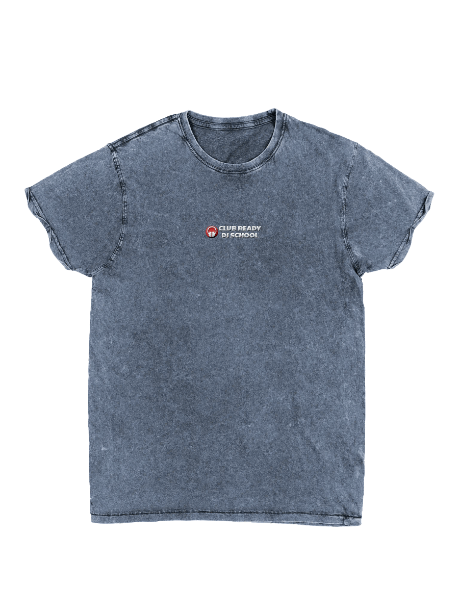 Front & Centre Club Ready DJ School Embroidered Husky Denim T-Shirt product image (1)