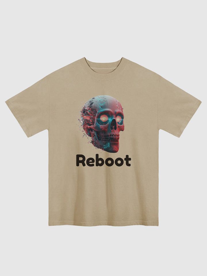 Cybernetic Reboot Glow Skull T-Shirt product image (3)