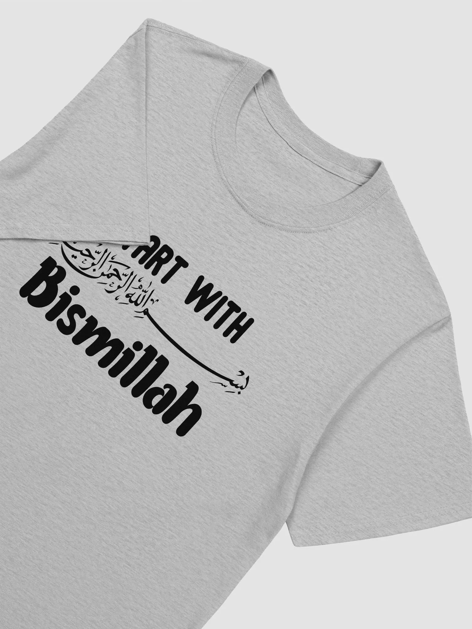 Bismillah Be Proud to Be a Muslim Unisex T-Shirt product image (2)