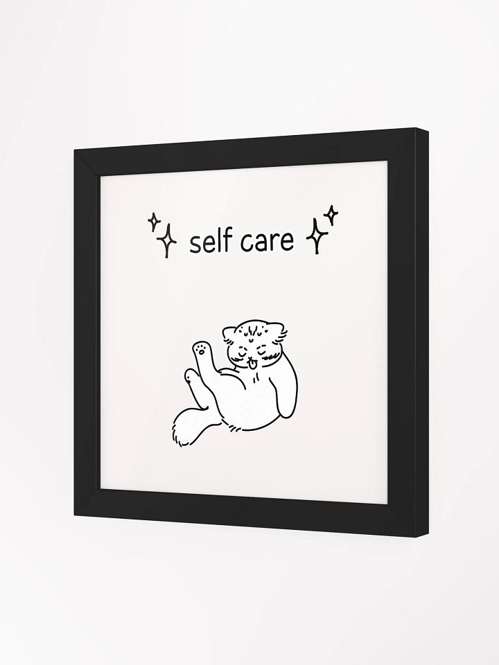 Self Care Manul - Framed Print product image (4)