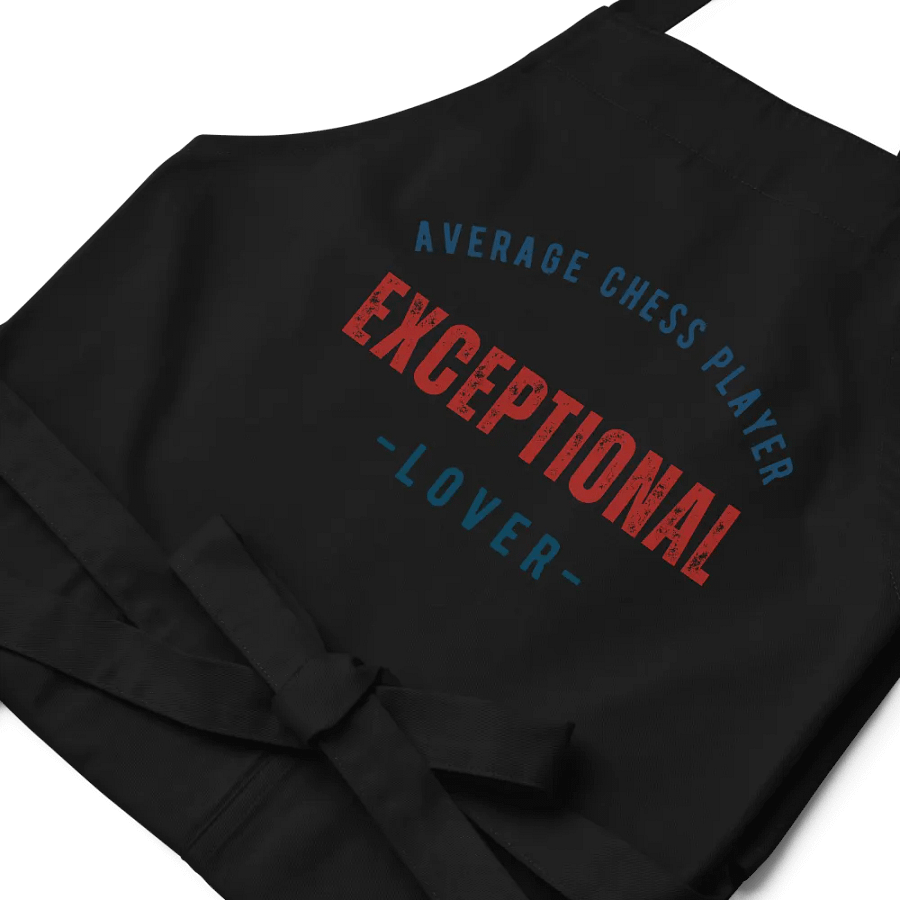 Average Chess Player Exceptional Lover Apron A1 Edition product image (5)