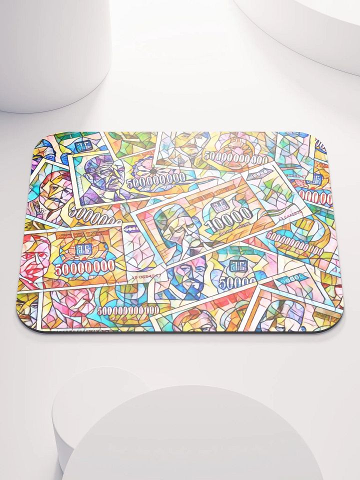 Jugoslovenski inflatorni dinar 1993 (Kolaž/mozaik) Classic Mouse Pad product image (1)