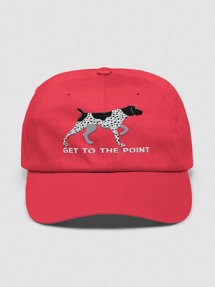 Get to the Point(2) Classic Dad Hat(Embroidered) of a German Shorthaired Pointer(Black Roan) product image (1)