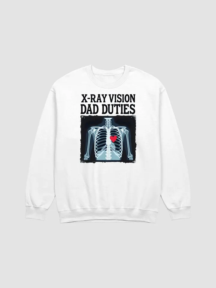 X-Ray Vision Dad Duties Crewneck Sweatshirt product image (10)