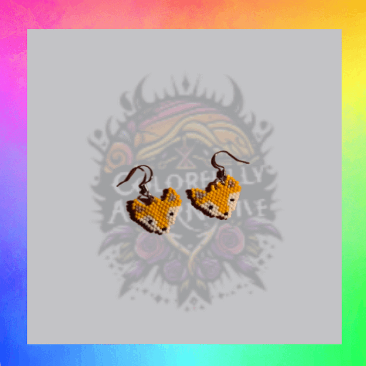 Fox earrings product image (1)