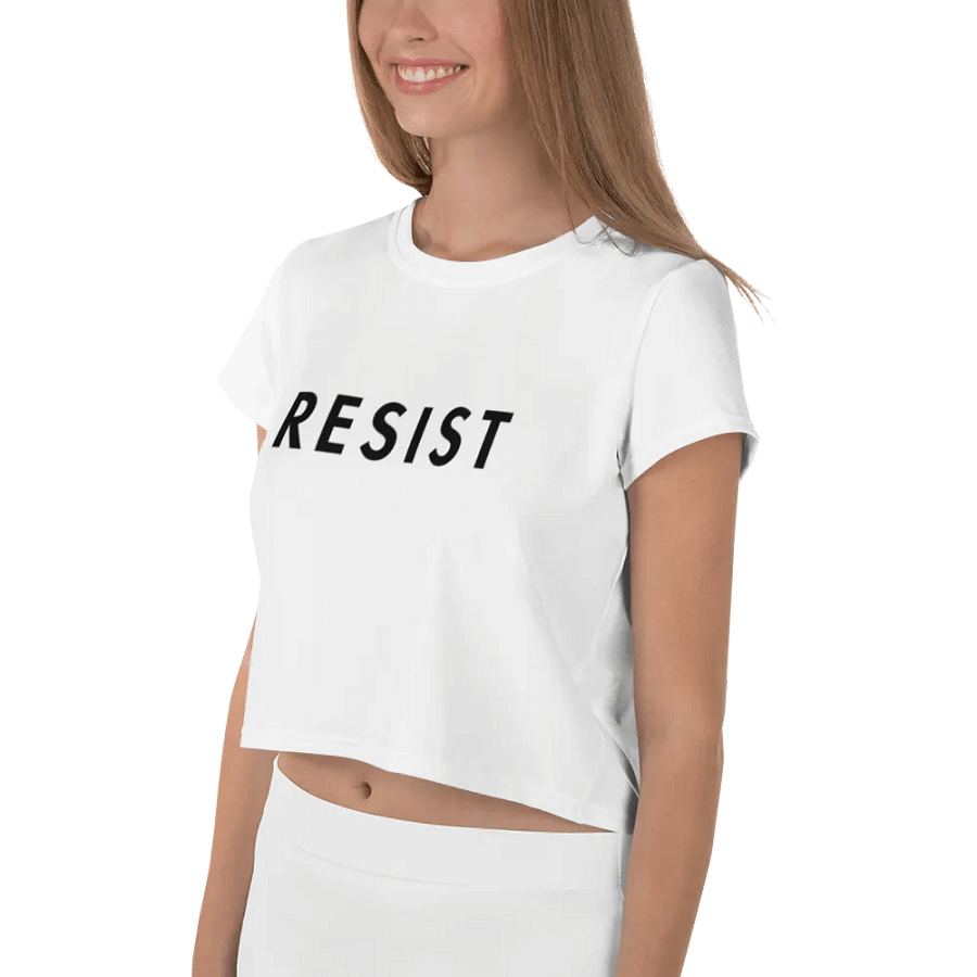 Resist Cropped Tee. product image (3)
