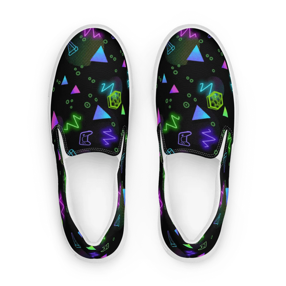 90s Arcade Vibes - Men's Slip Ons product image (1)