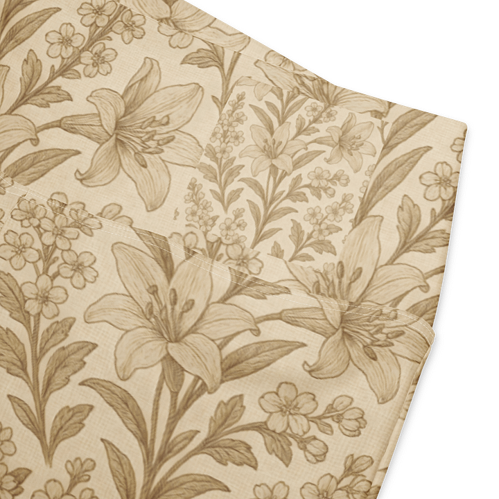 High Waisted Floral Flare Leggings product image (1)