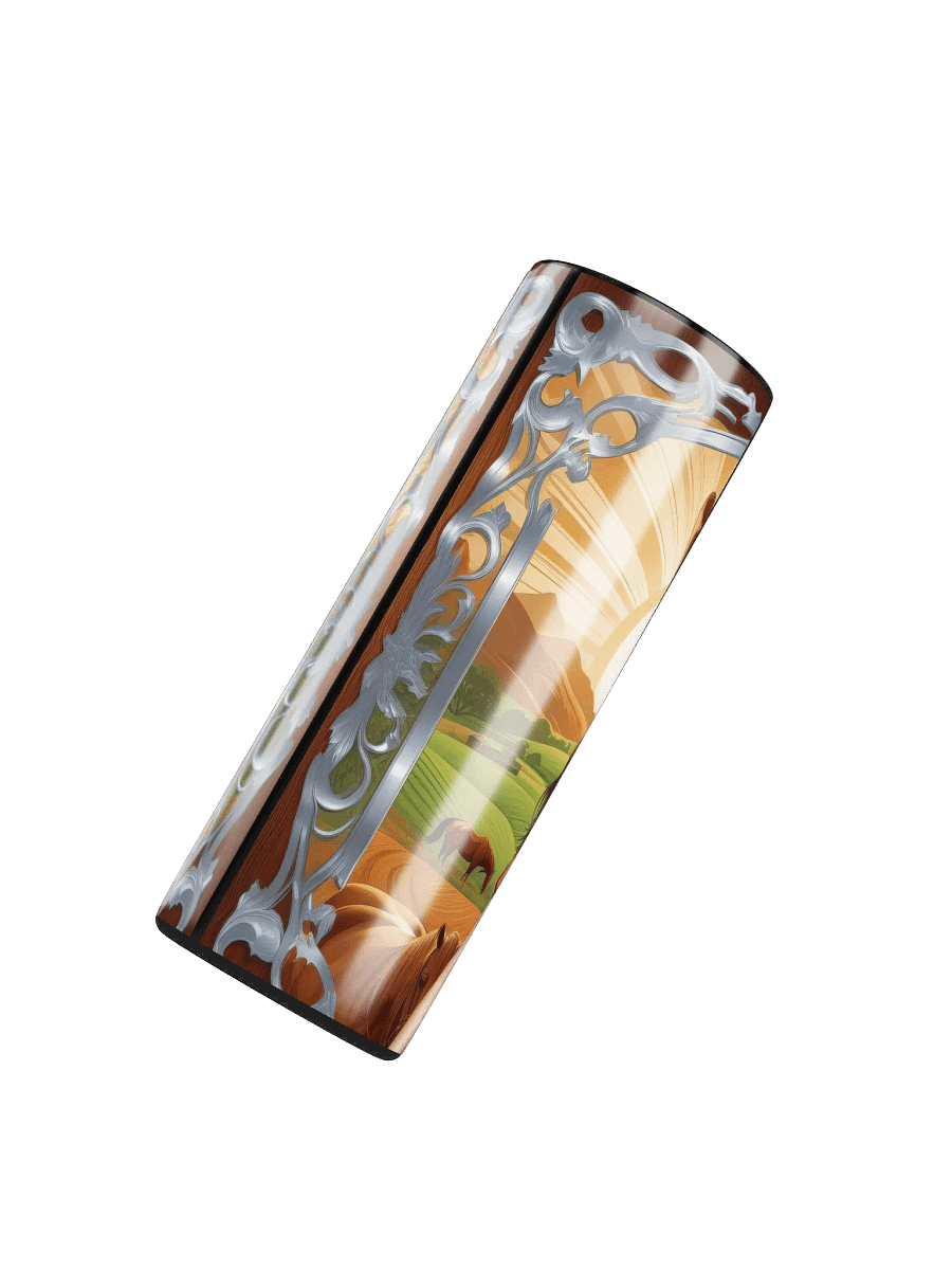 Beautiful Cowgirl 20 oz Skinny Stainless Steel Tumbler - v1 product image (4)