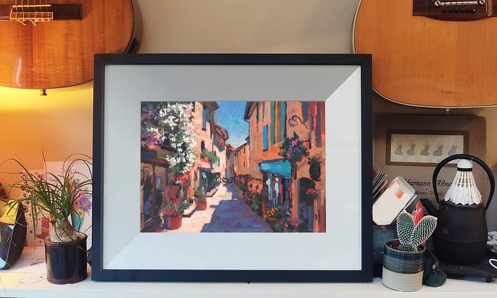 250806 Provençal Scene Study Original product image (2)