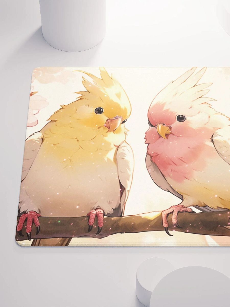 Tapis de souris Cherry Blossom Cockatiel product image (6)