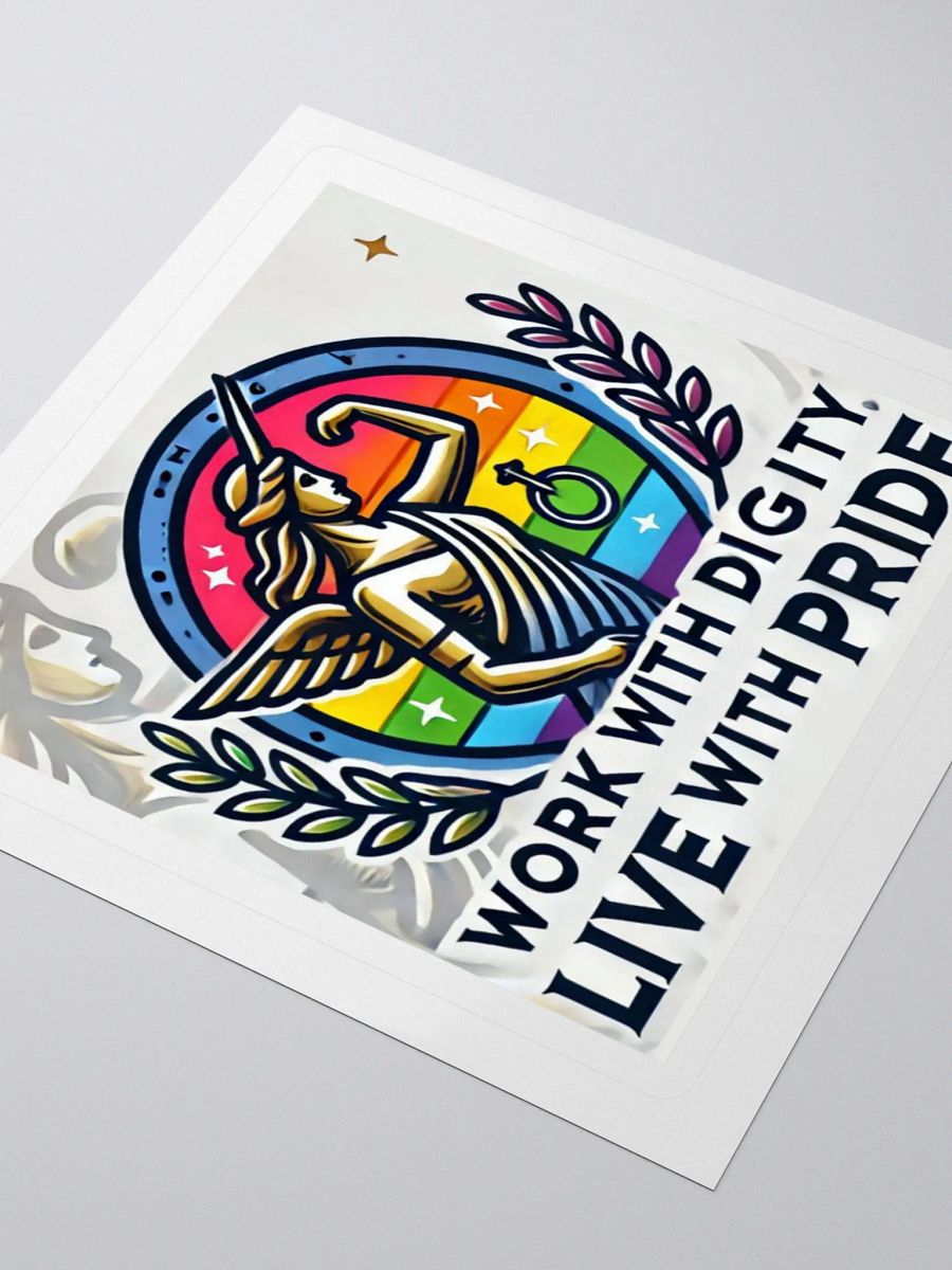 Prideful Wings Kiss Cut Stickers product image (8)