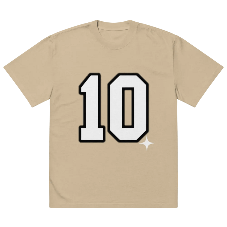 Starry Number 10 jersey Tee product image (2)